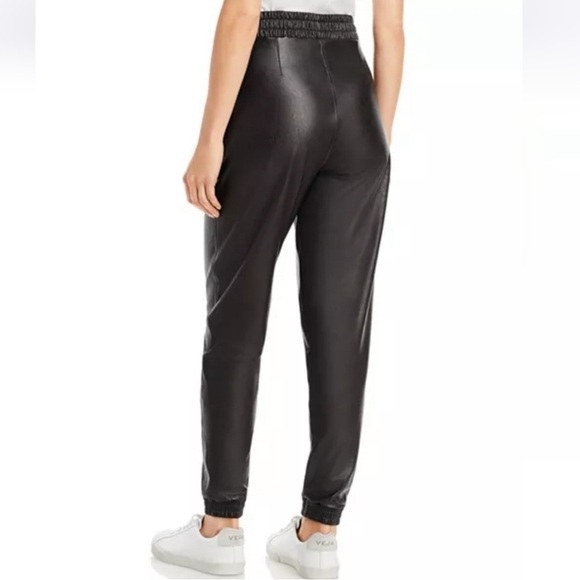 NWOT Spanx Faux Leather Jogger Pants - S - Picture 2 of 6